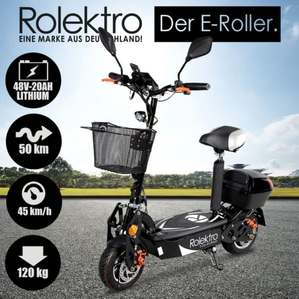 E-Motorroller E-Joy 45 Lithium – Bild 6