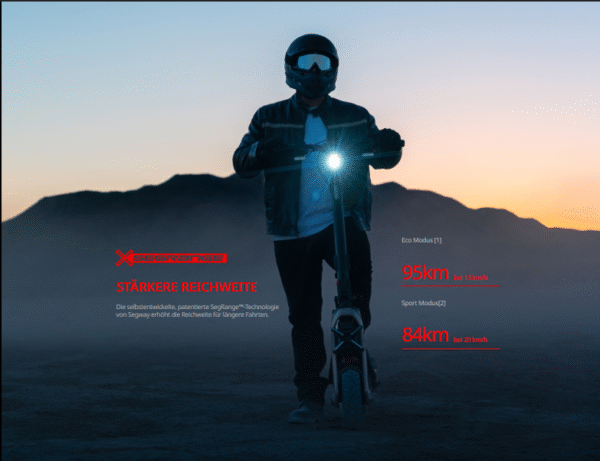 SEGWAY  Superscooter Series GT3 Pro – Bild 3