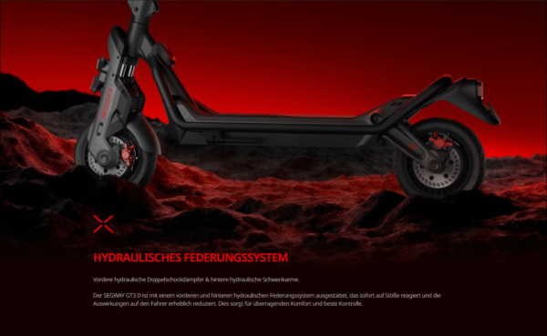 SEGWAY  Superscooter Series GT3 Pro – Bild 8