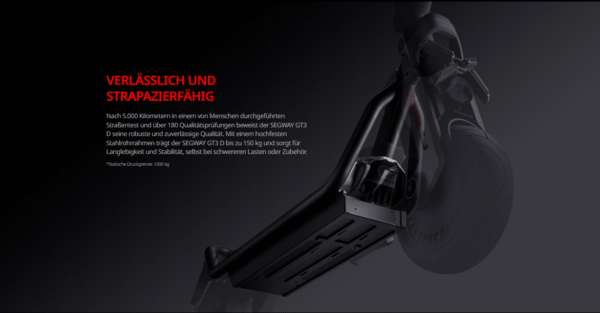 SEGWAY  Superscooter Series GT3 Pro – Bild 10