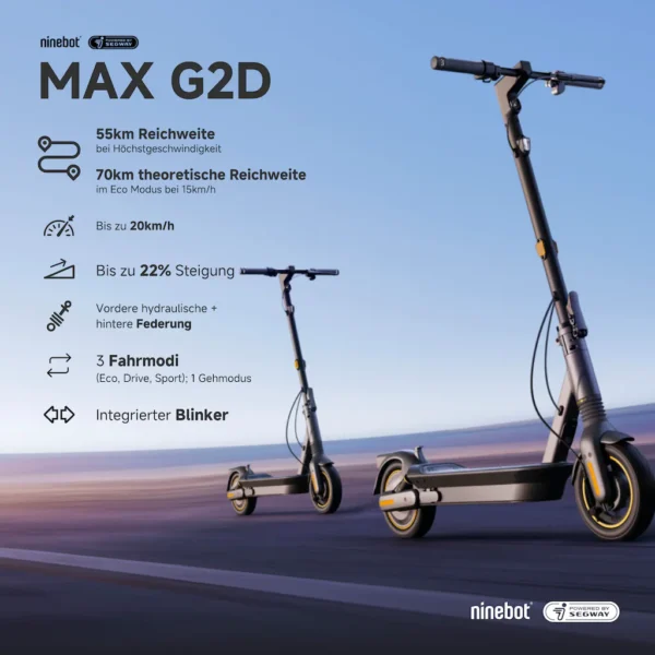 KickScooter MAX G2 D – Bild 7