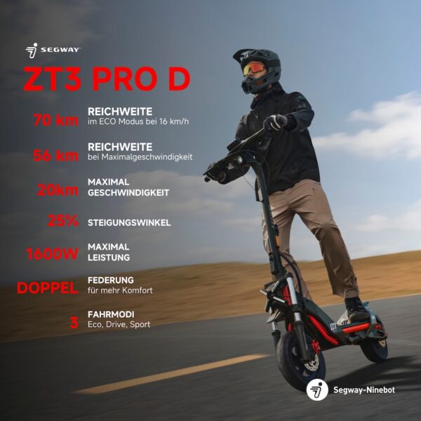 Ninebot KickScooter ZT3 Pro D – Bild 2